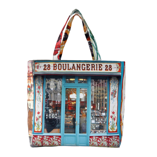 ファスナー付きレトロバッグ(小)(Boulangerie28/パン屋)