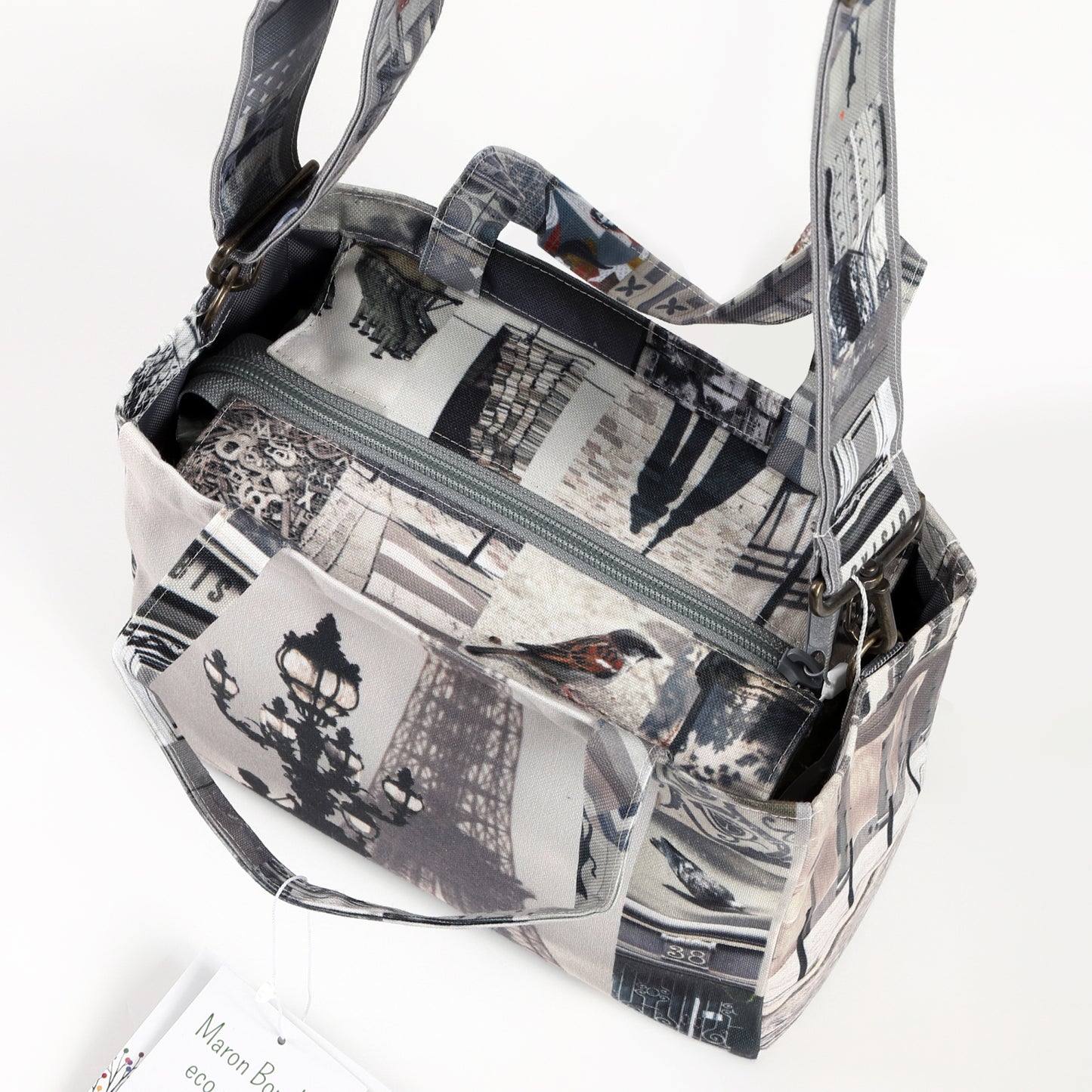 パリ・カラーバッグ(小) grey(グレー)