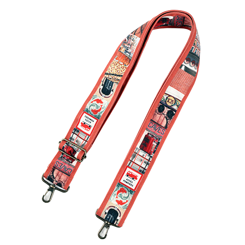 パリ・カラーストラップ rouge(レッド)