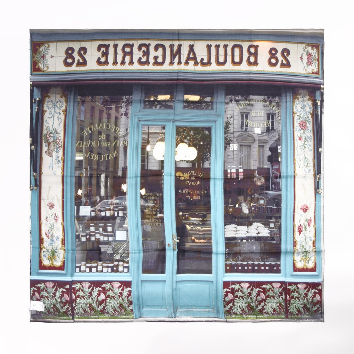 シルクスカーフ(2ブーランジュリ)