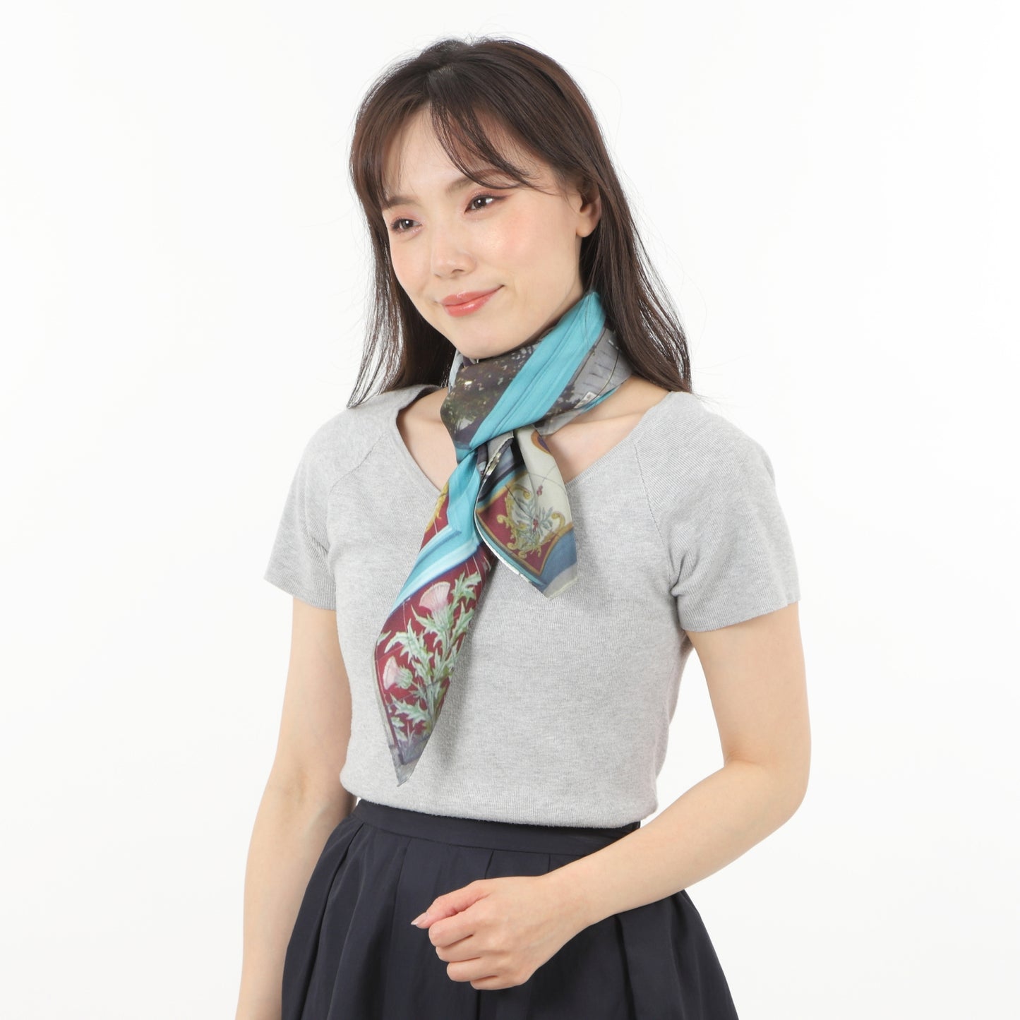 シルクスカーフ(2ブーランジュリ)