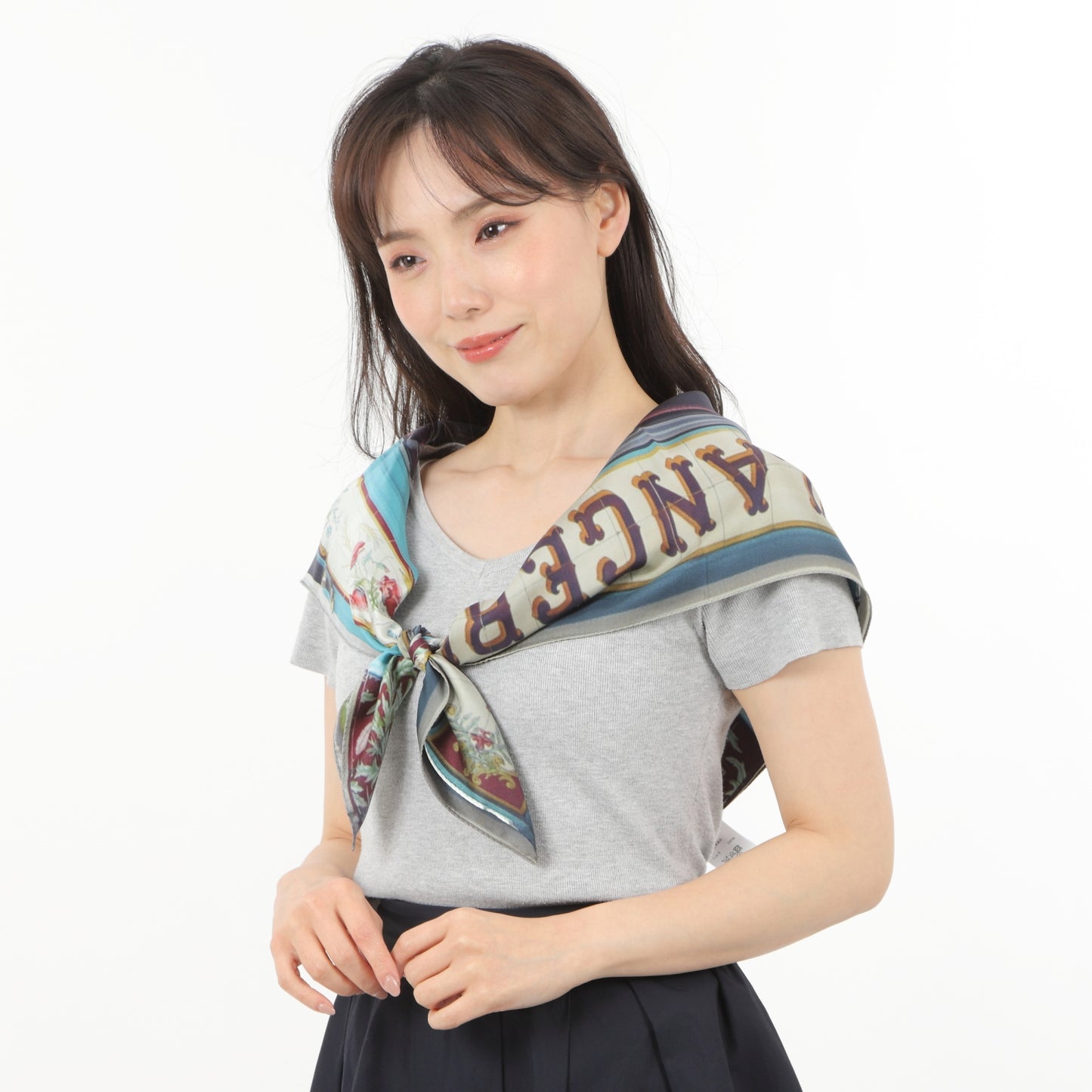 シルクスカーフ(2ブーランジュリ)