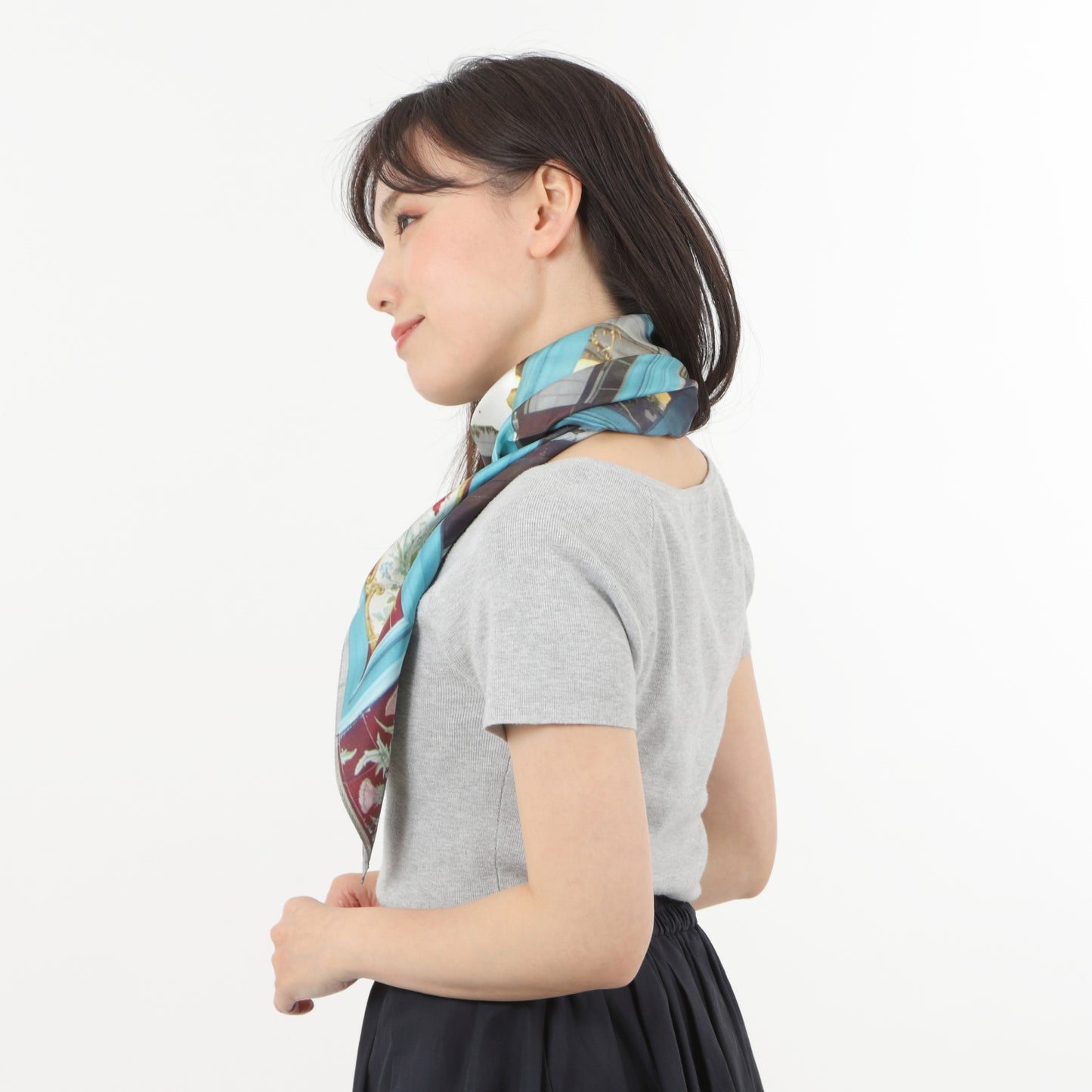 シルクスカーフ(2ブーランジュリ)