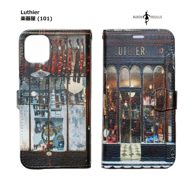 iPhone11用スマホケース/楽器屋(101)
