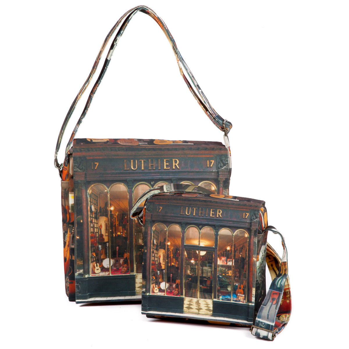 ショルダーバッグ 正方形・大(楽器屋101)