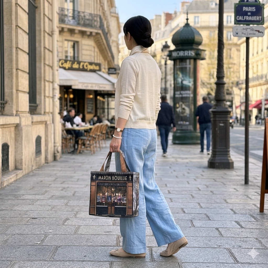 【パリ柄】イヤーバッグ 2026 | マロンブイー