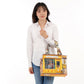【パリ柄】【タグ無し、又は展示品】パリ・カラーバッグ jaune（イエロー） PCCP-05 | マロンブイー