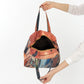 【パリ柄】【タグ無し、又は展示品】ボストンバッグ Earth(アース) | マロンブイー
