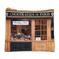レトロフラットポーチ Chocolatier de paris(チョコレート屋)