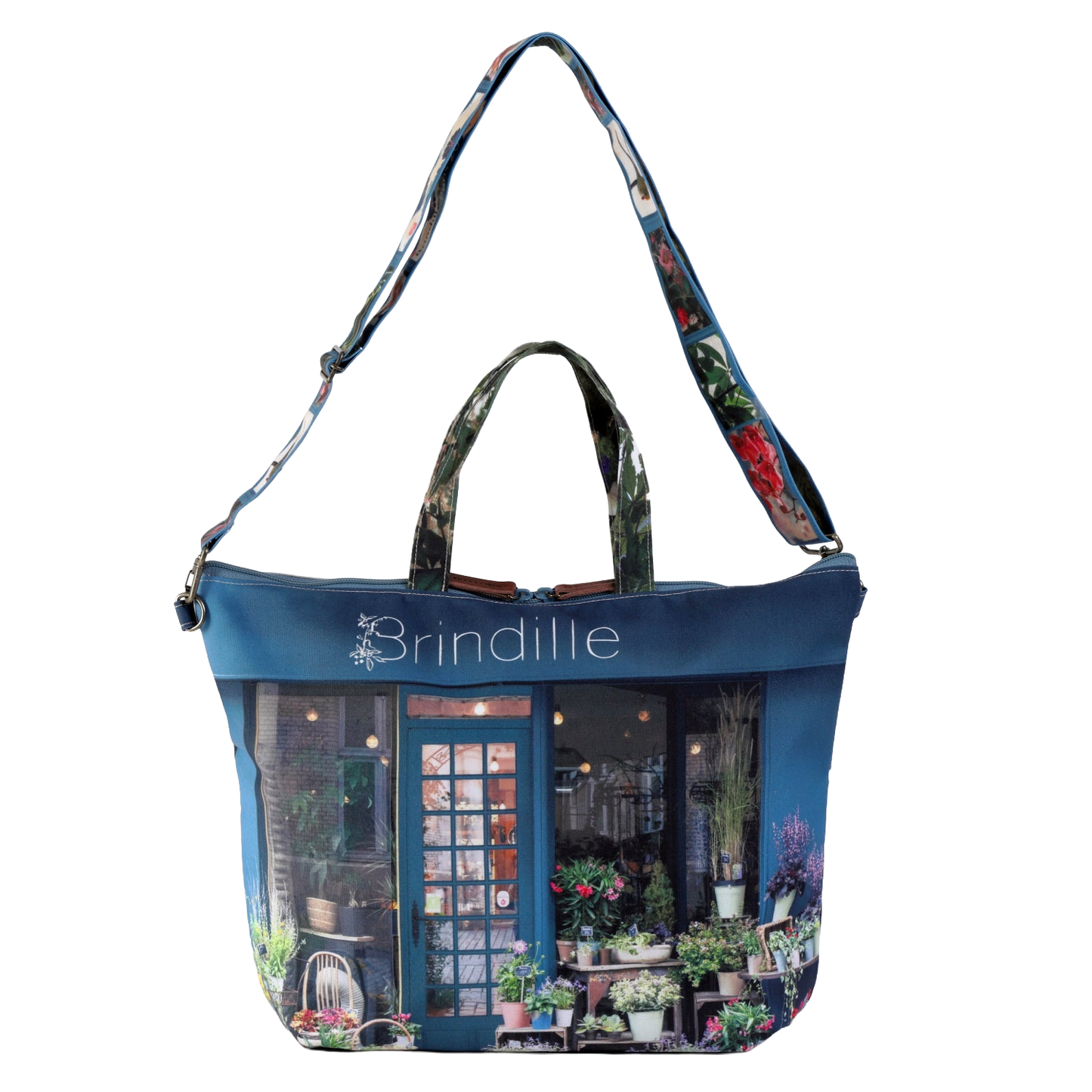【パリ柄】【タグ無し、又は展示品】パリ・レトロストラップ Brindille(お花屋) | マロンブイー