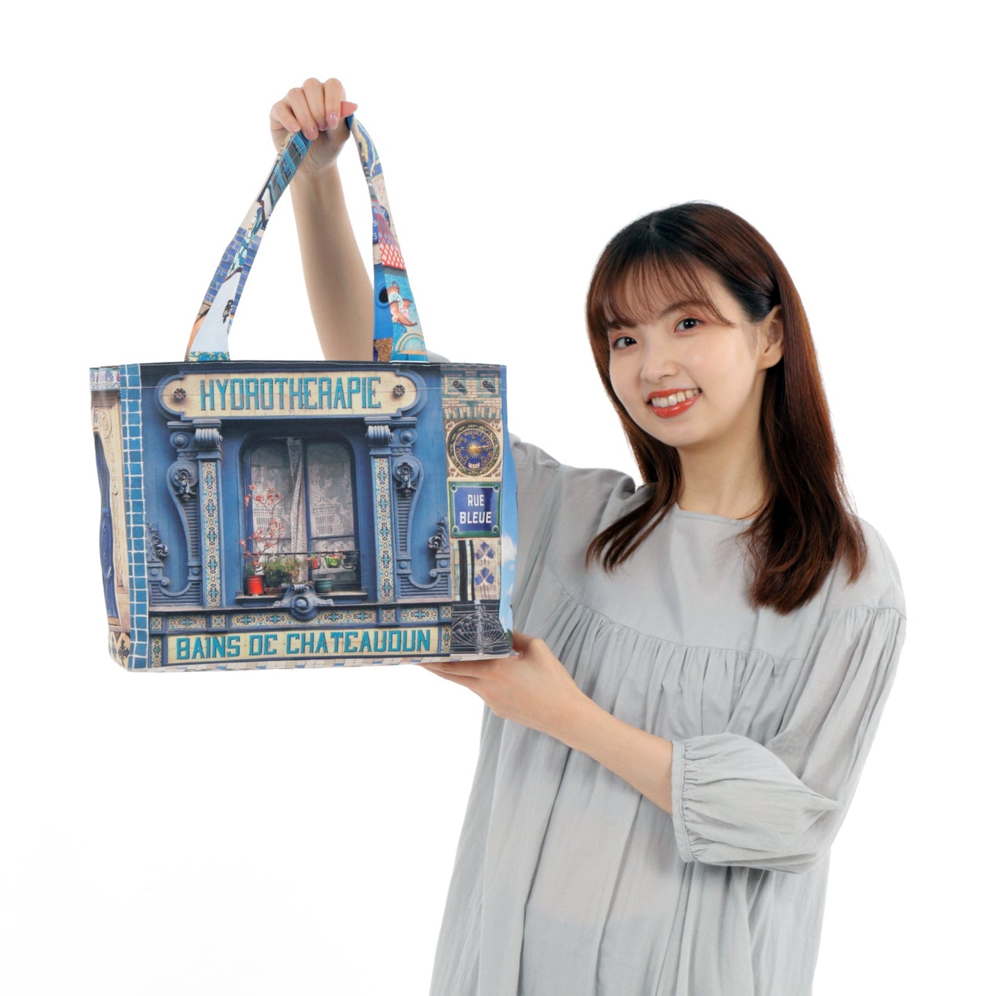 【パリ柄】【タグ無し、又は展示品】パリ・カラーバッグ | マロンブイー